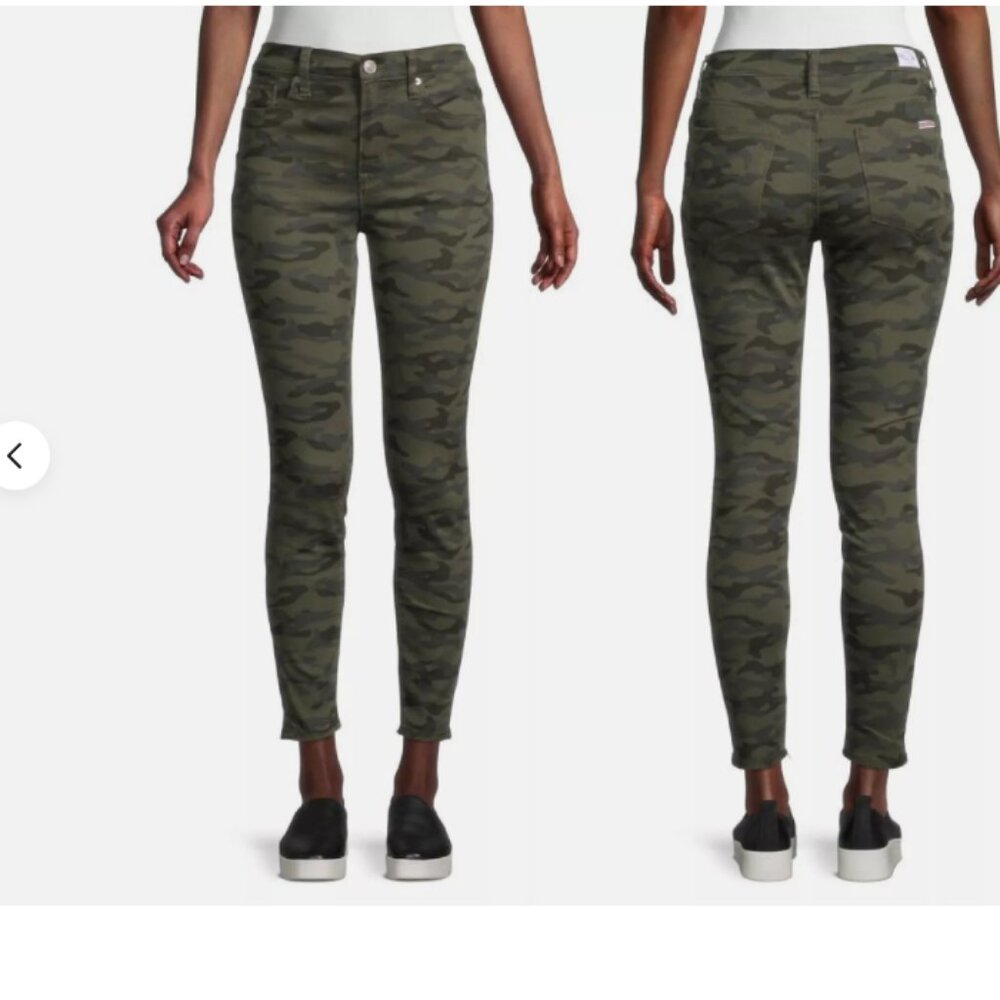 🌹HOST PICK-HUDSON BLAIR HIGH RISE CAMOUFLAGE ANKLE PANTS/SIZE 27/LENGTH 27